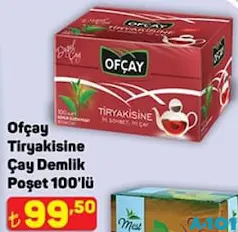 OFÇAY TİRYAKİSİNE SİYAH ÇAY DEMLİK POŞET 100'LÜ